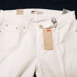 Levi’s 529 Curvy Bootcut White Jeans NWT SIZE W31 L32